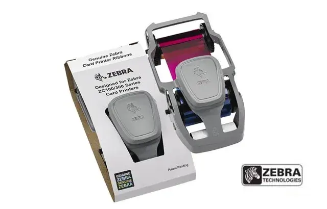 Zebra- zc -100 - Renkli - Ribon