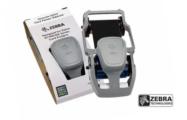 zebra - zc - 100 - siyah - ribon